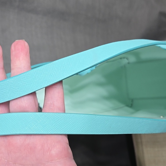 Kate Spade Light Blue Scalloped Tote - Picture 11 of 14